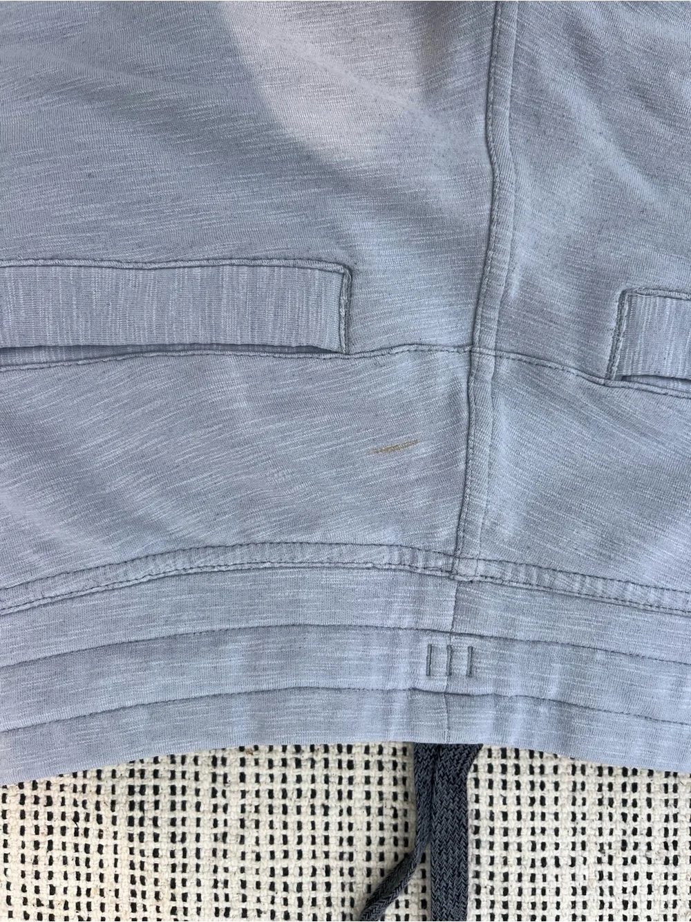 lululemon athletica Gray Jogger Track Pants with Black Drawstring